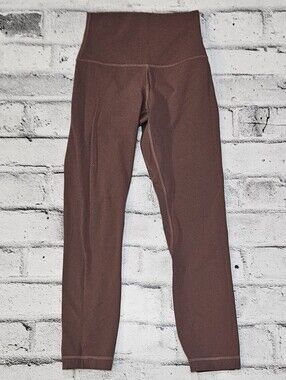 Lululemon Align High Rise Leggings Size 2 Brown 30 Inch Yoga Pants